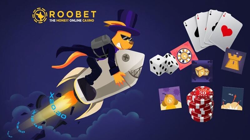 roobet casino homepage screenshot