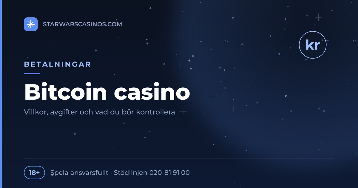 Rubrikbild: Bitcoin casino